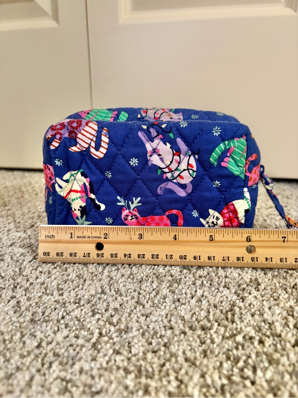 Vera Bradley Trio of Quilted/Featherweight Cosmetic Pouches - Picture 4 of 11